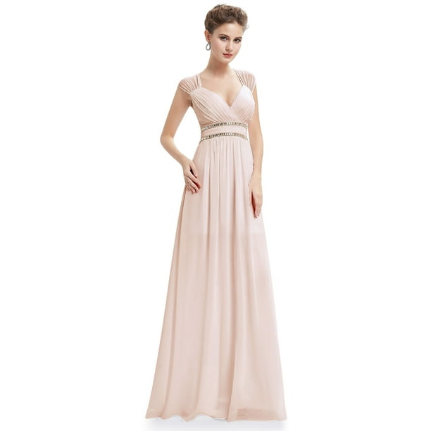 Ever-Pretty Long V-neck Evening Dresses Beaded Wedding Bridesmaid Dresses 08697 Ever-Pretty Long V-neck Evening Dresses Beaded Wedding Bridesmaid Dresses 08697